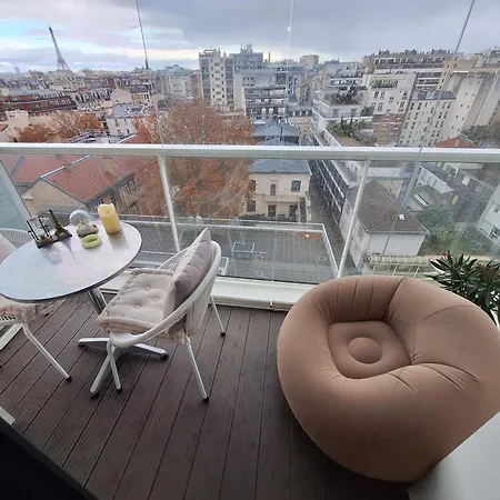 アパート Vue Exceptionnelle Sur La Tour Eiffel