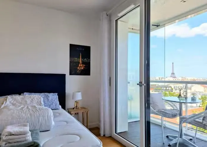 Vue Exceptionnelle Sur La Tour Eiffel Apartamento París