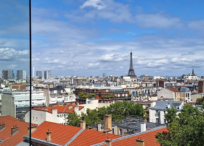 Vue Exceptionnelle Sur La Tour Eiffel Appartamento